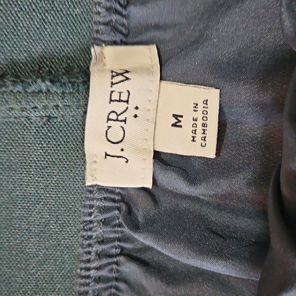 J Crew Dark Green Tulle Skirt Size Medium - Picture 5 of 8